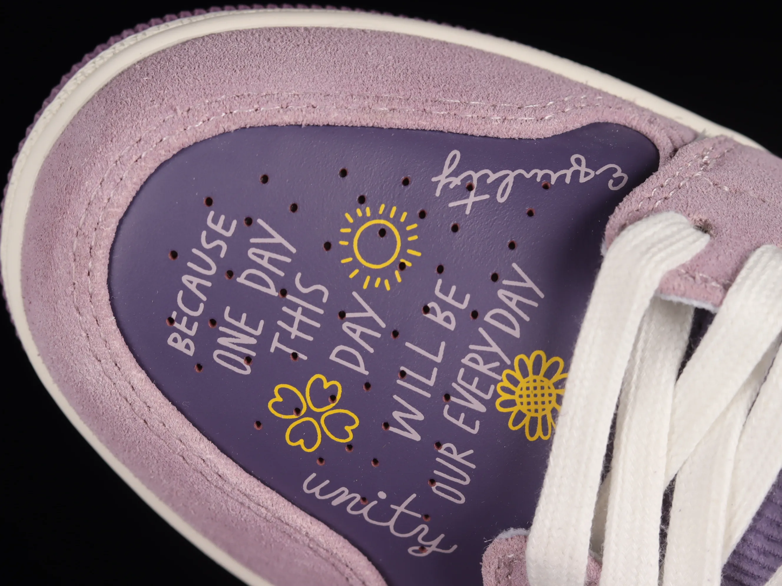 All categories Air Jordan Jordan series basketball shoes Air Jordan 1 Low Z version Air Jordan 1 Low "Unity" AJ1 Joe 1 Purple Sunflower Low-top basketball shoes DR8057-500